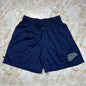 Nike Basketball Men’s Medium Blue Giannis Freak Mesh Dri Fit Athletic Shorts